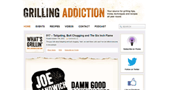 Desktop Screenshot of grillingaddiction.com